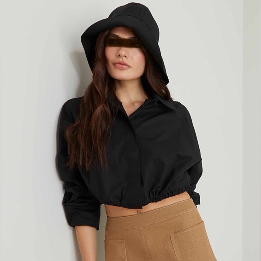 NWOT Max Mara Weekend Label-cut Fisherman's Hat Size: S/M M/L Spring/Summer